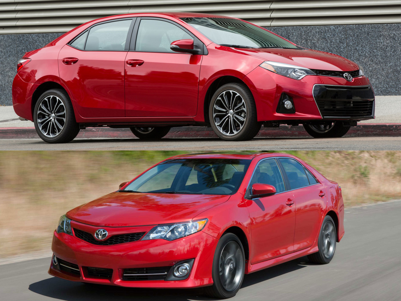 Красивый автомобиль Toyota Corolla 2014 в Москве