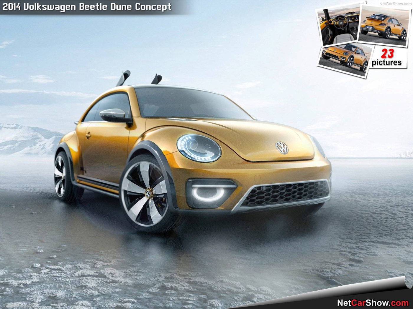 Дизайн автомобиля Volkswagen Beetle Dune 2014