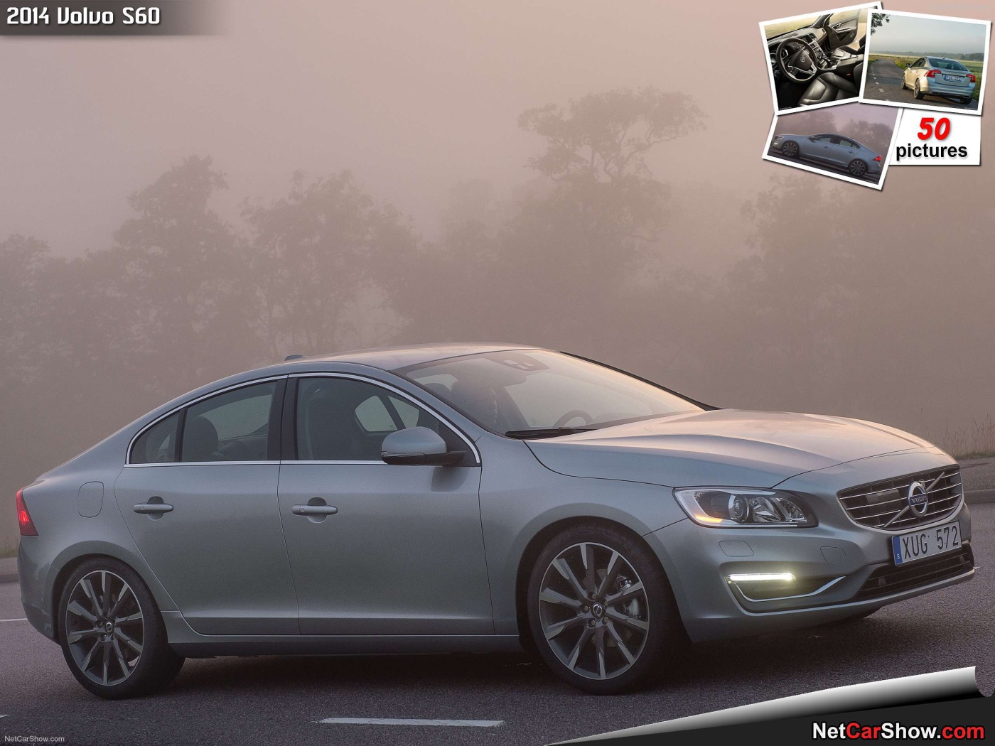 Красивый автомобиль Volvo s60 в Москве