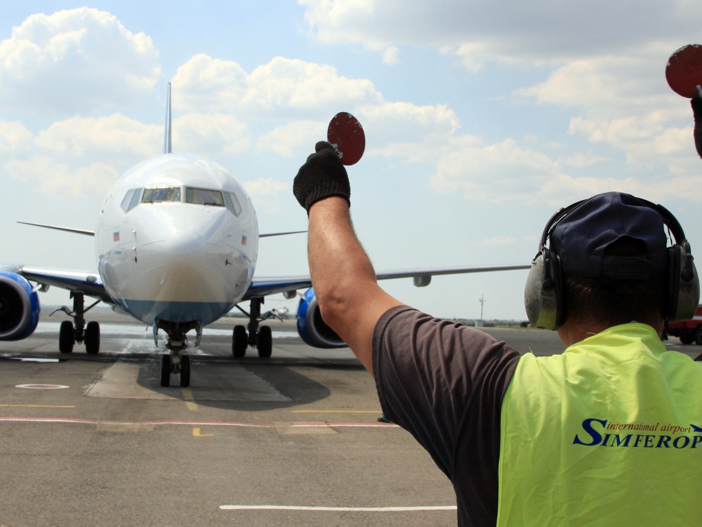 Добролет в аэропорту Симферополя