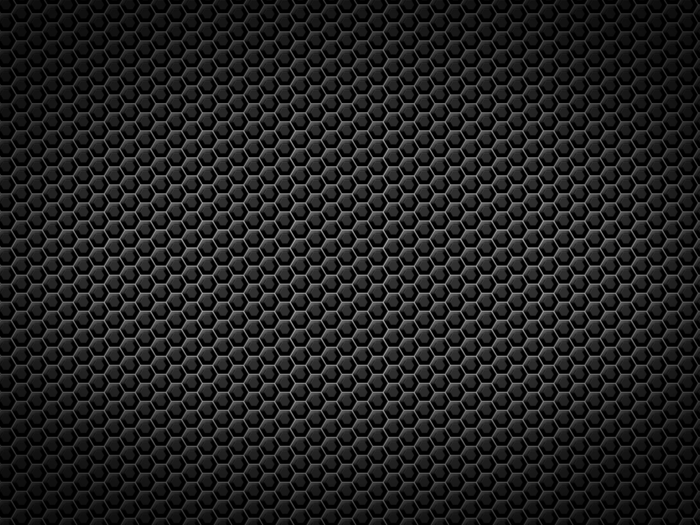 Черные обои  с шестигранной текстурой