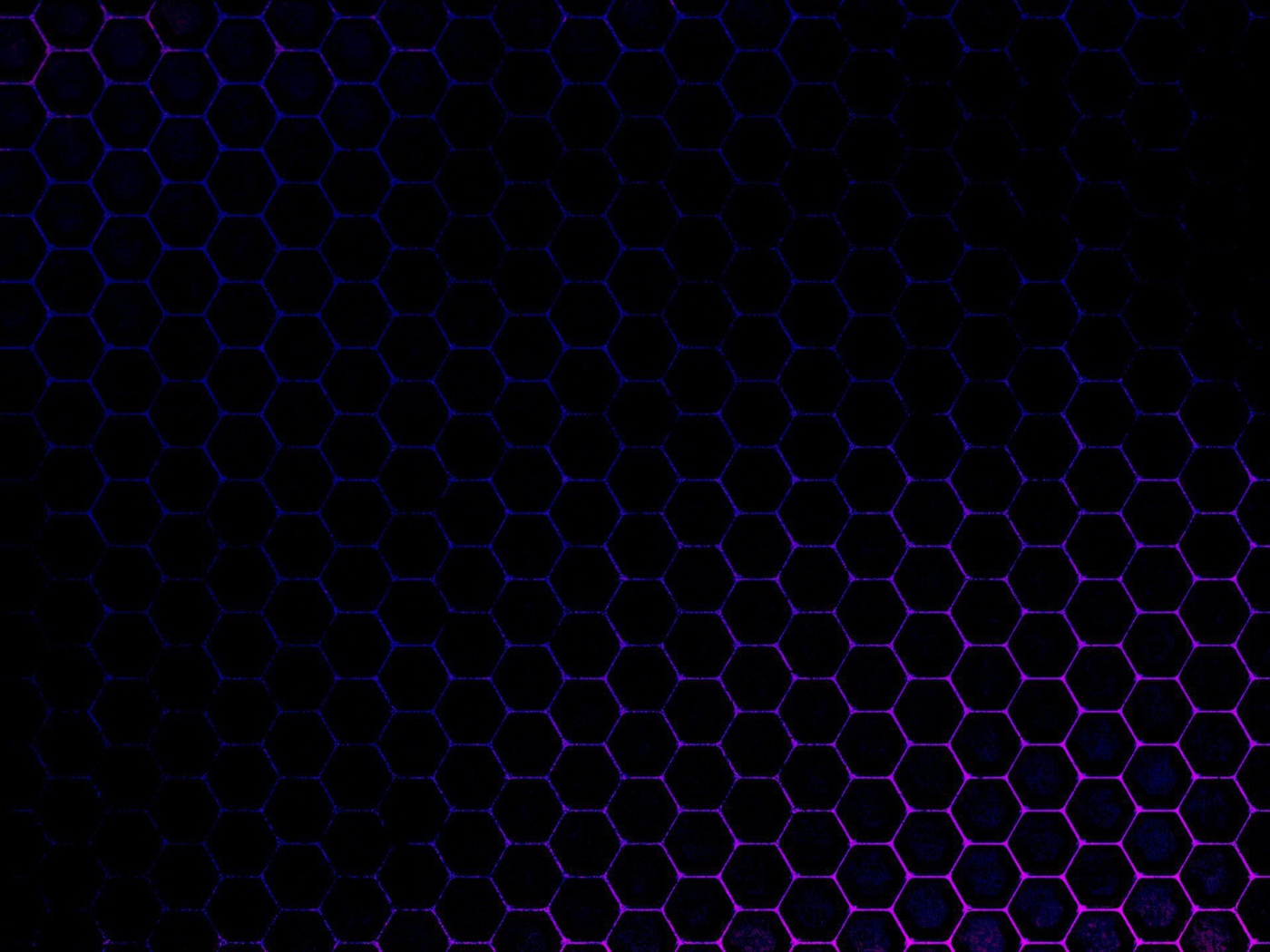 Черные обои с голубыми шестиугольниками