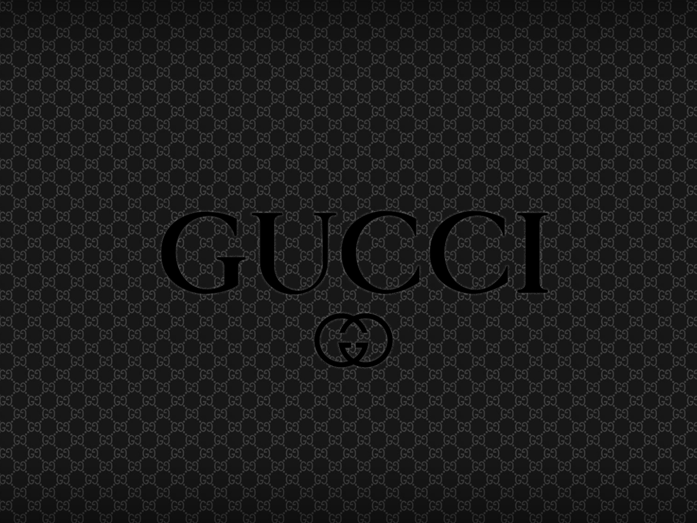 Черный логотип Gucci