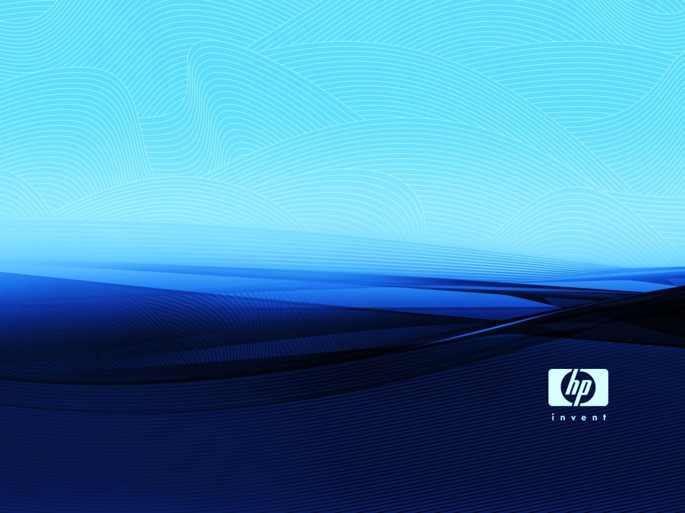 Темно синяя перспектива HP