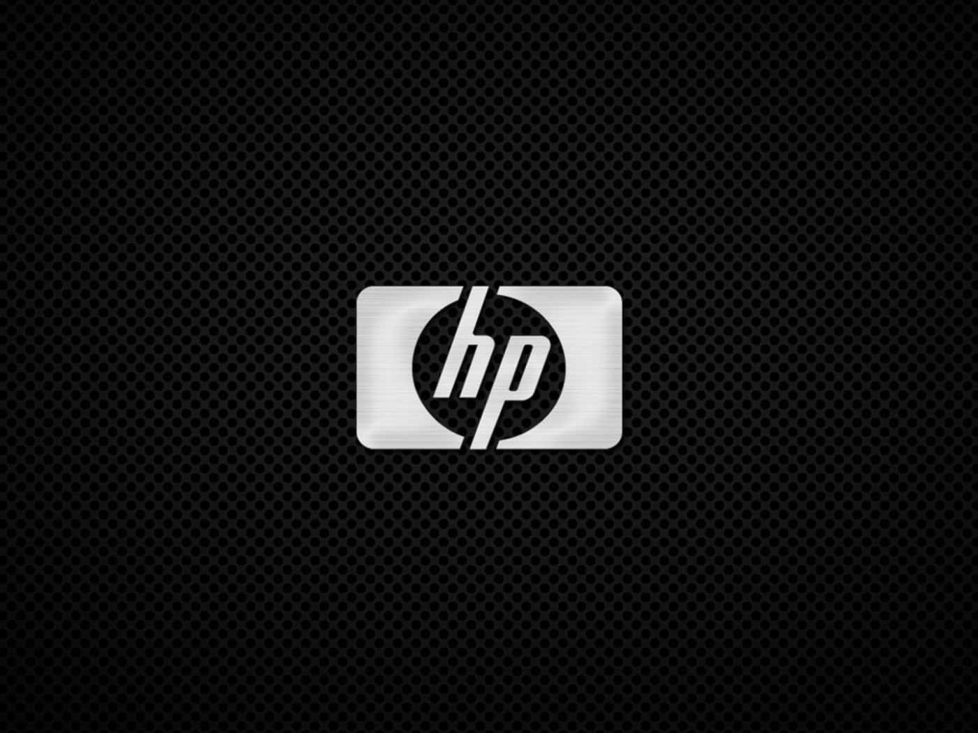 Лого HP на сетке