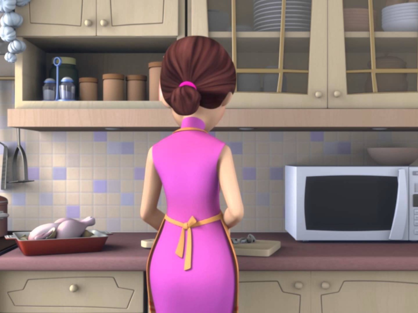 Мама из мультфильма Фиксики