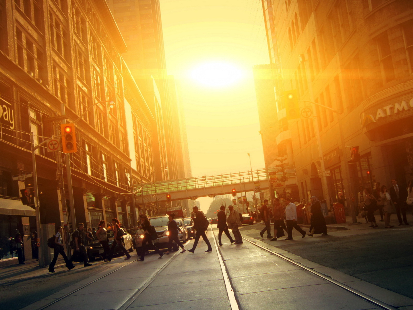 Улица города Торонто