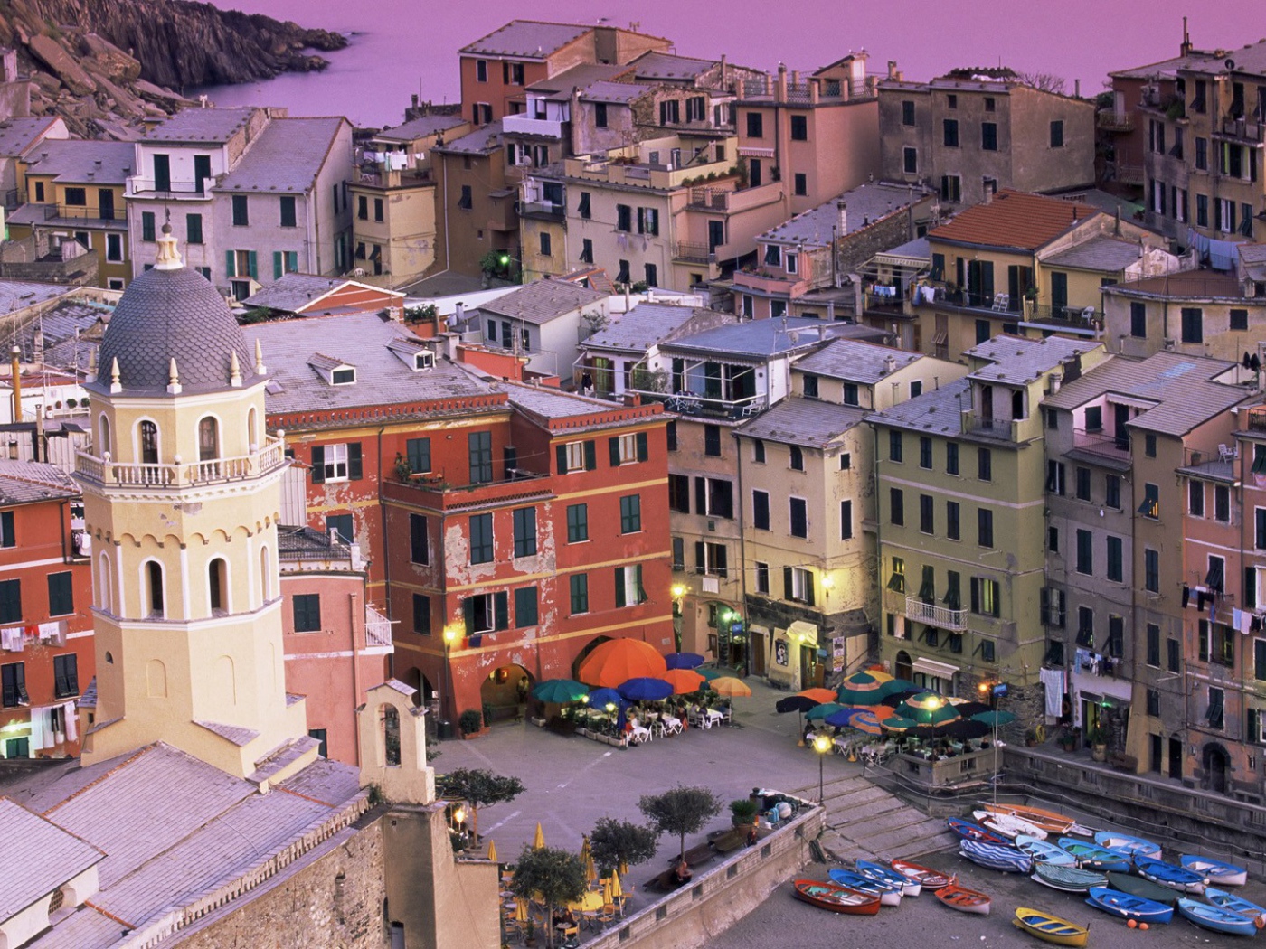 Итальянский город у моря