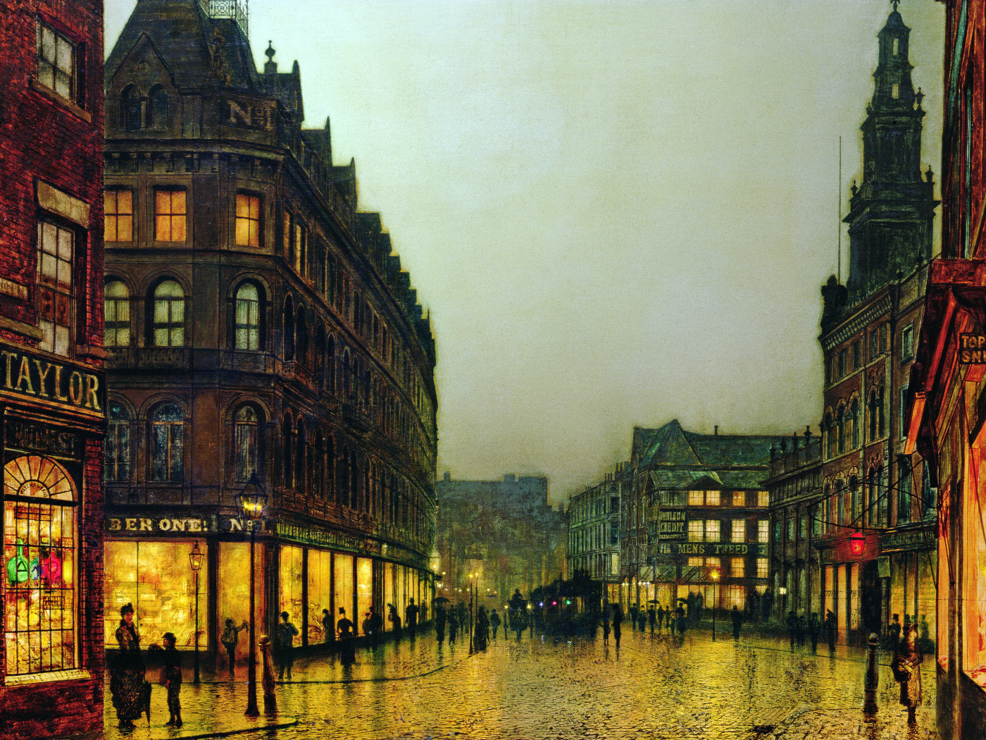 Город после дождя