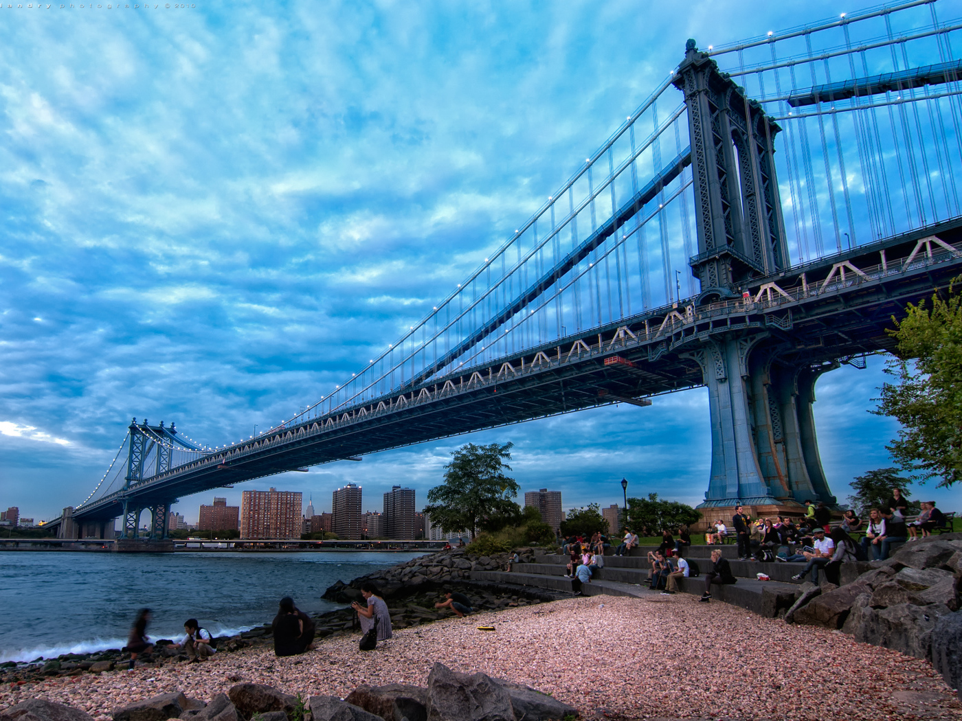 Мост в Нью-Йорке