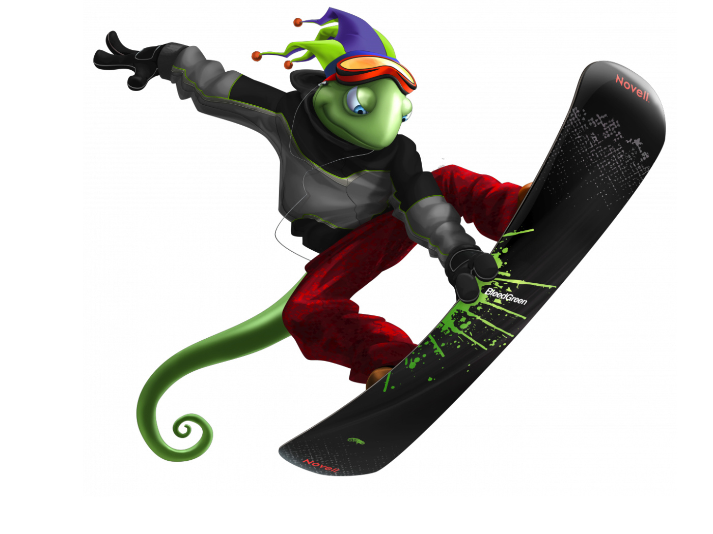 Ящерица знак Линукс