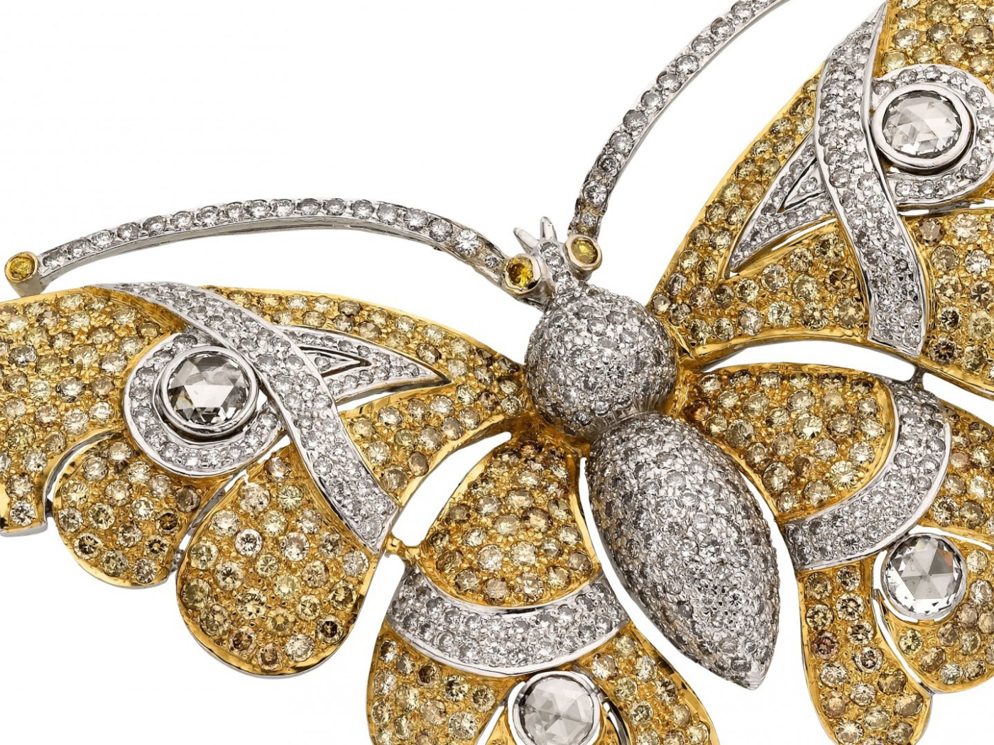 Бабочка из  страз