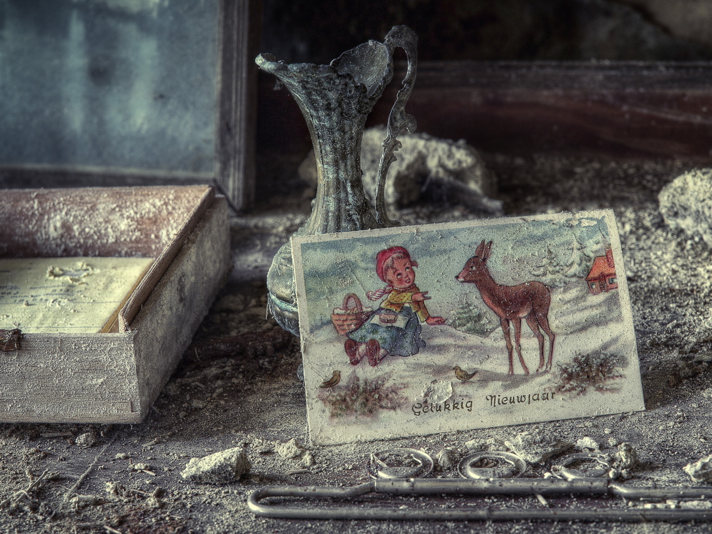 Старая поздравительная открытка