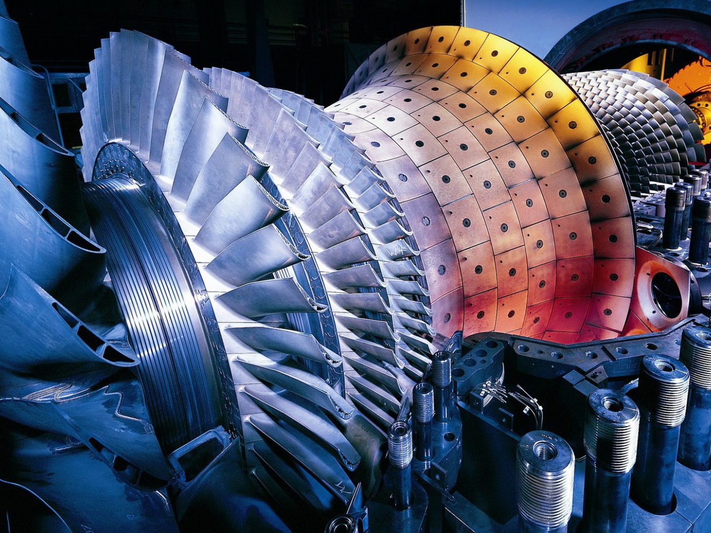 Турбина электростанции