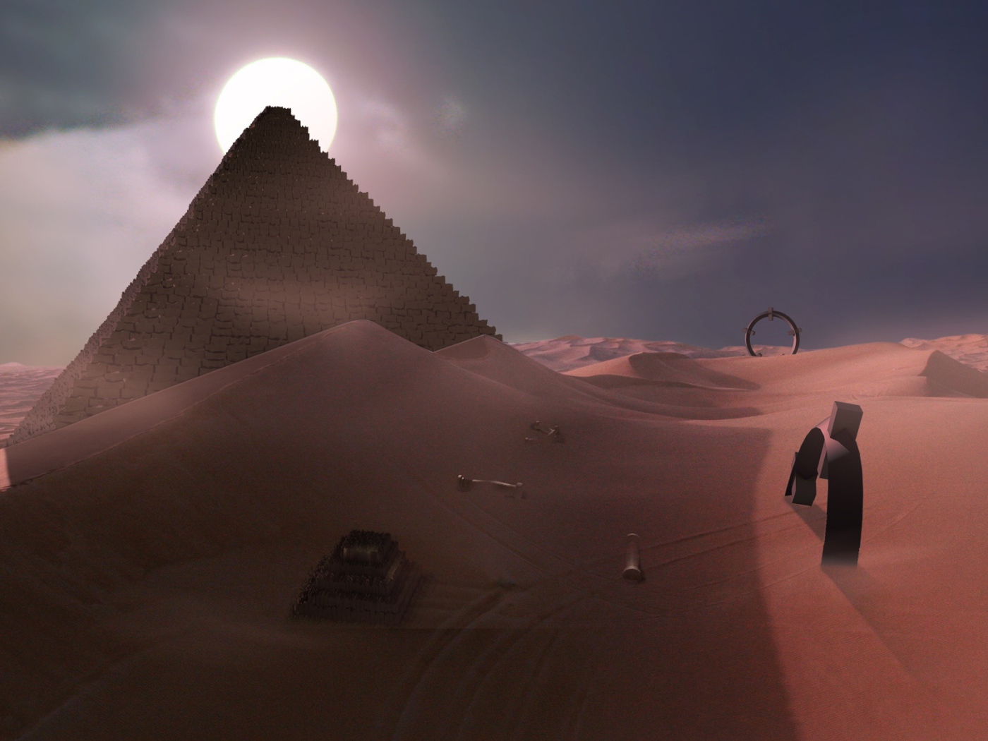 Ночь в пустыне