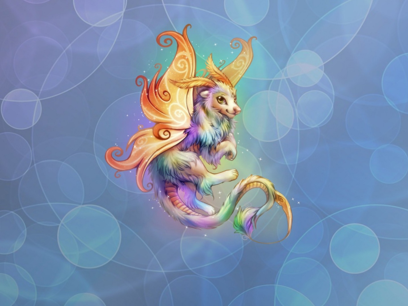 Необычный летающий барашек