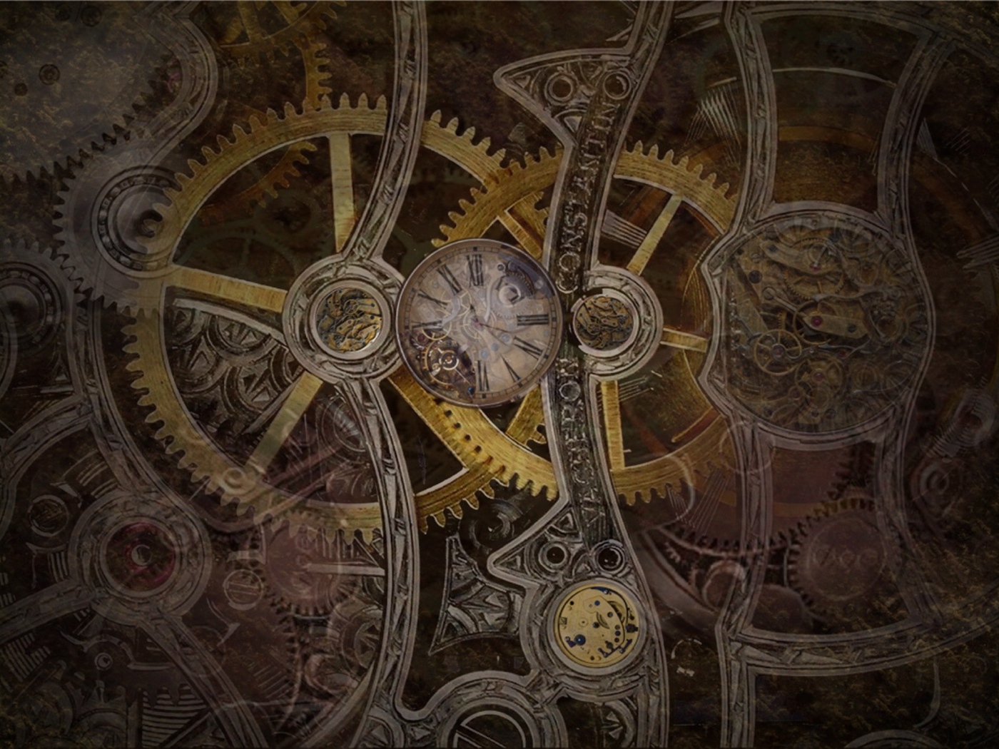 Мир шестеренок стимпанк