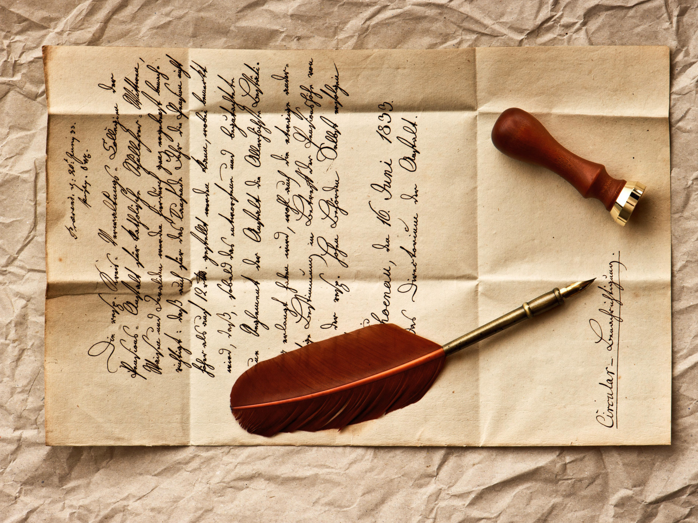 Письмо и печать