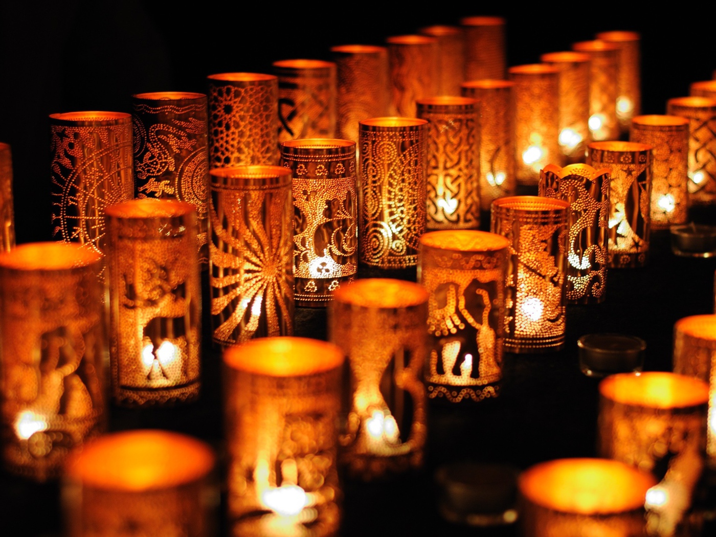 Декоративные фонарики