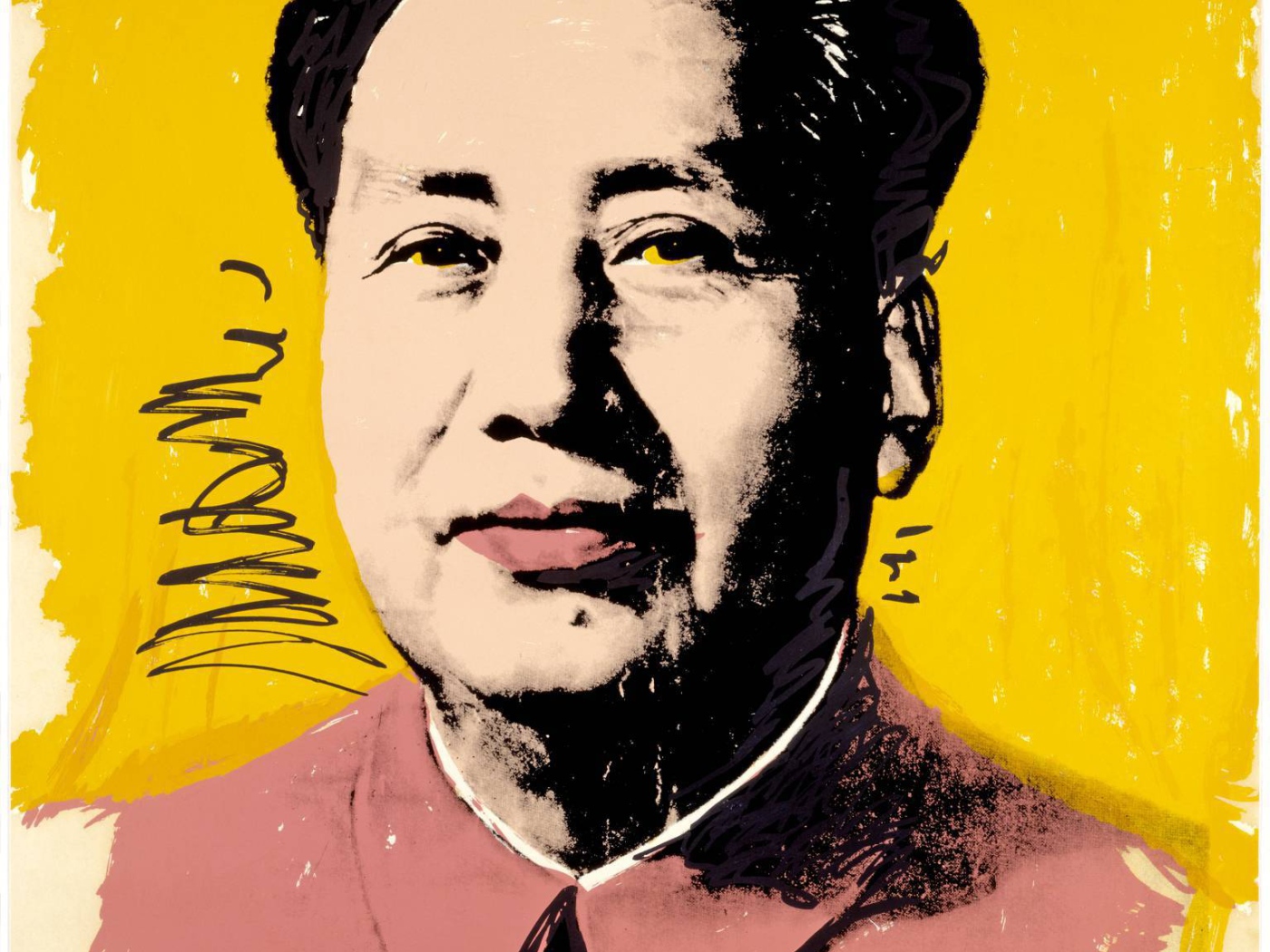 Знаменитая картина Энди Уорхола китаец