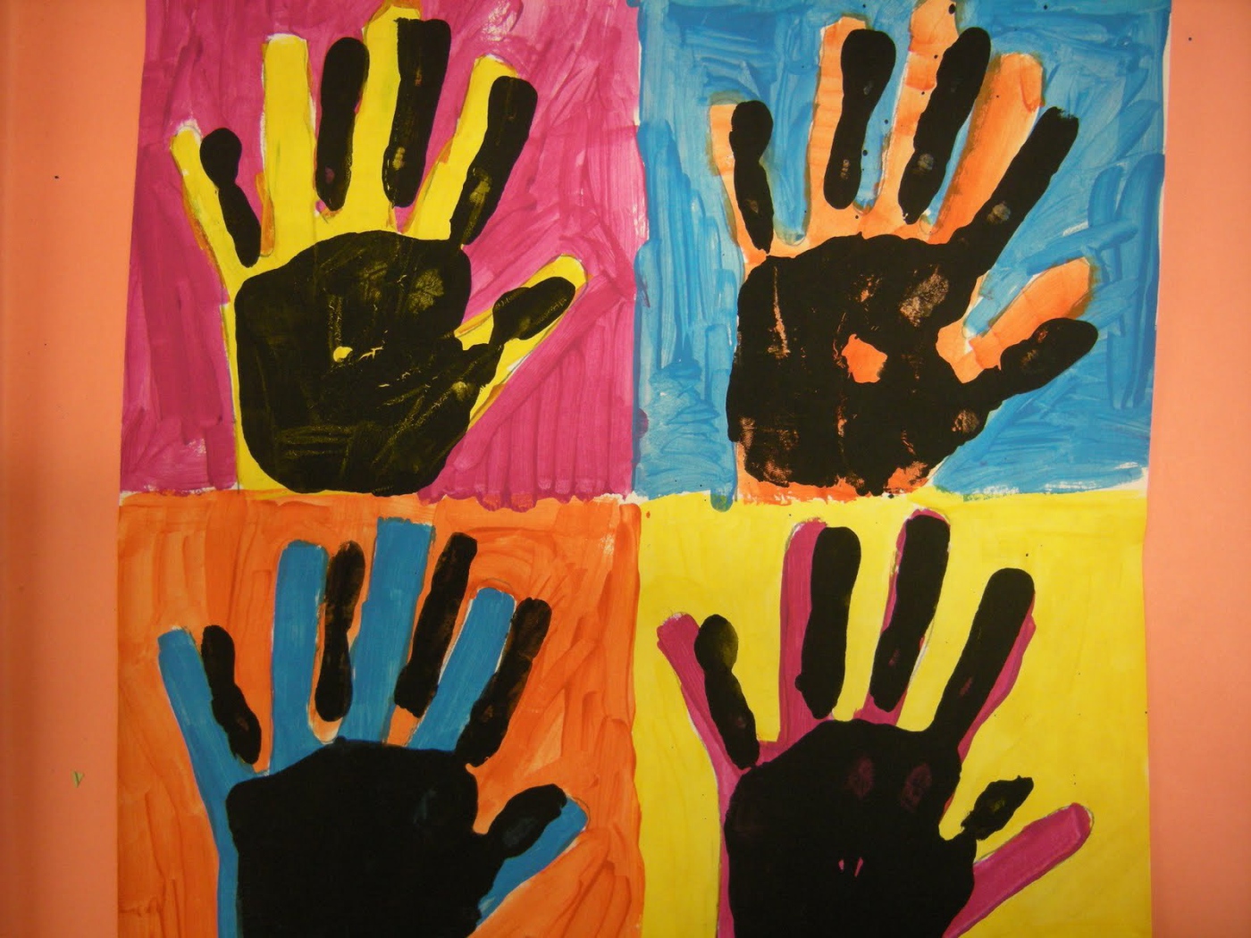 Картина Энди Уорхола Руки