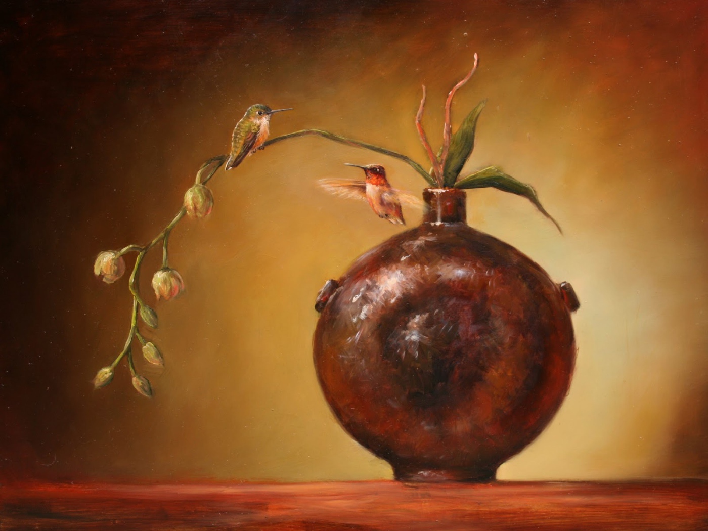 Картина Никаса Сафронова - Птицы