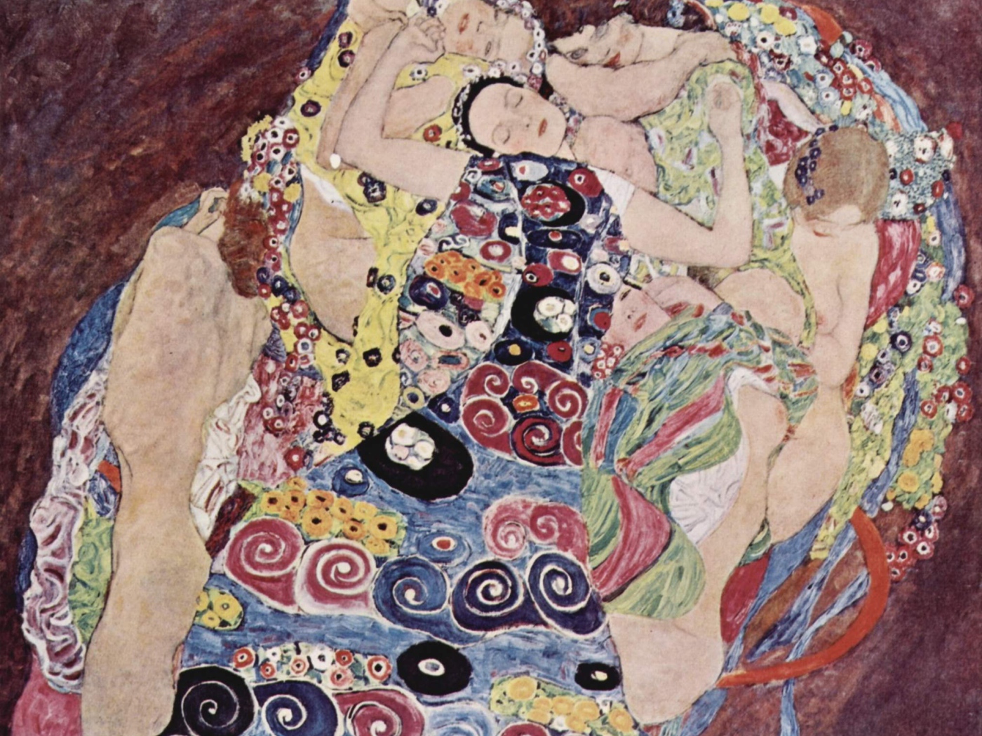 Картина Густава Климта - Женские ночи