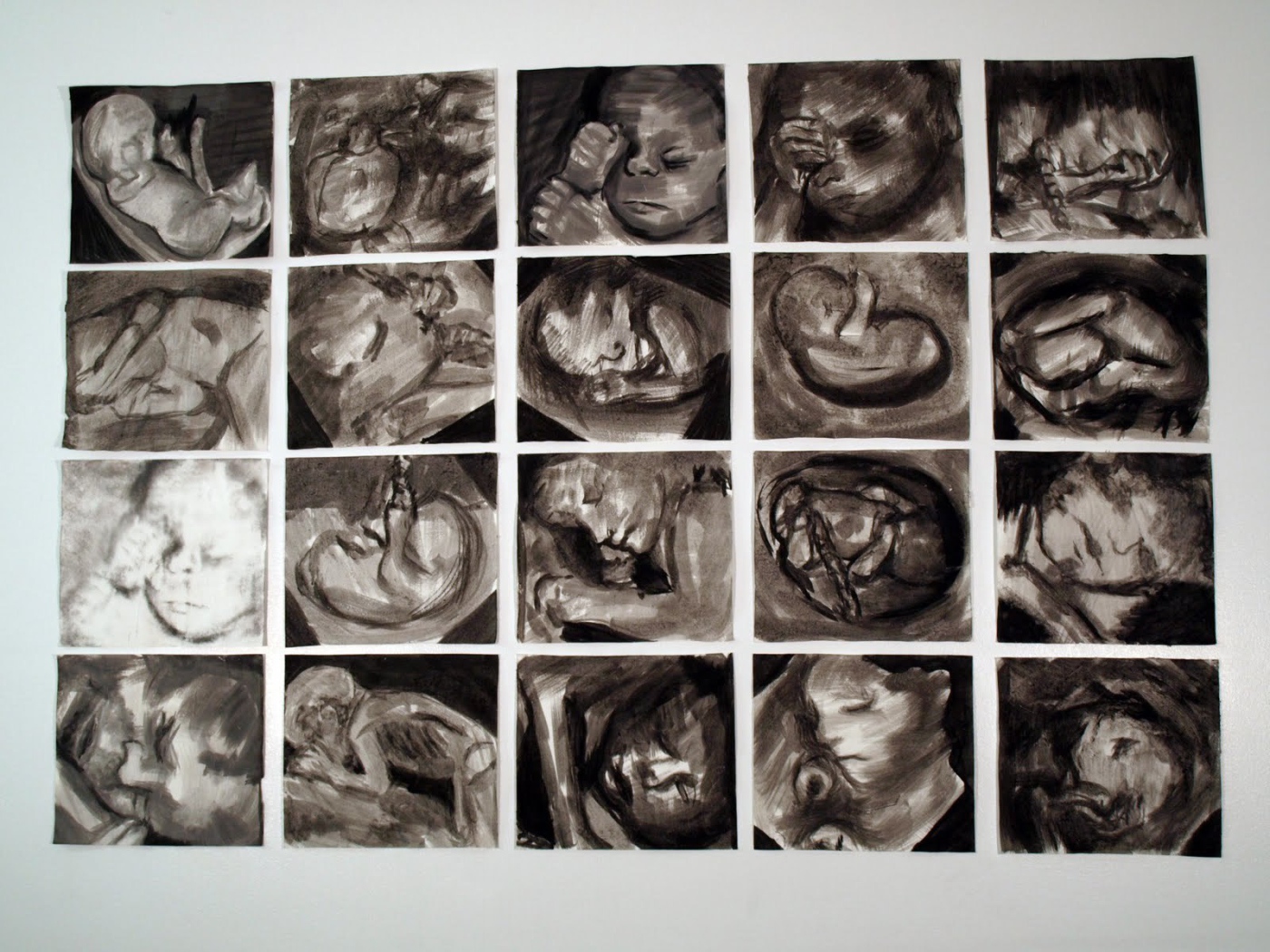 Картина Марлен Дюма - Плод