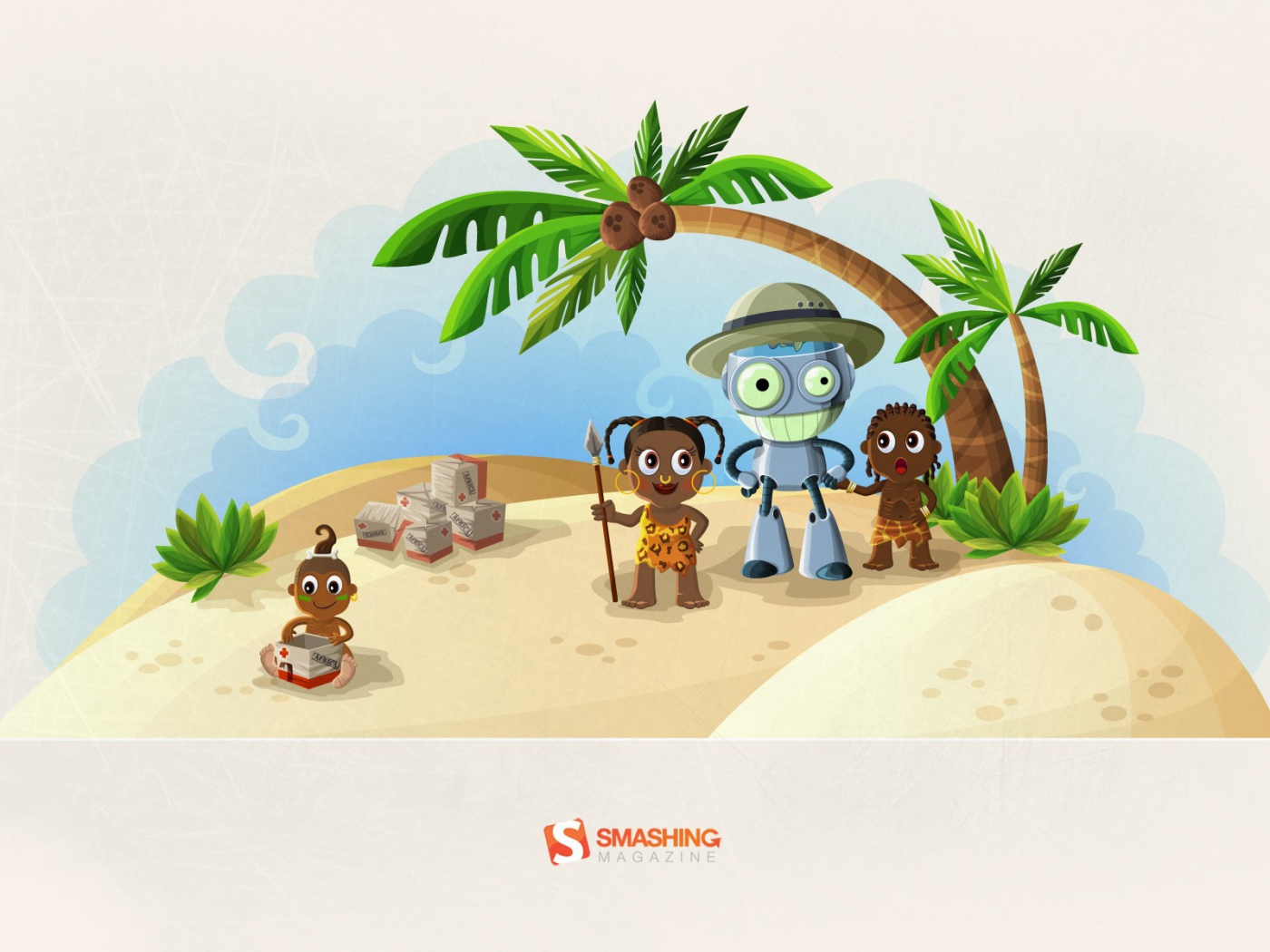 Робот в Африке