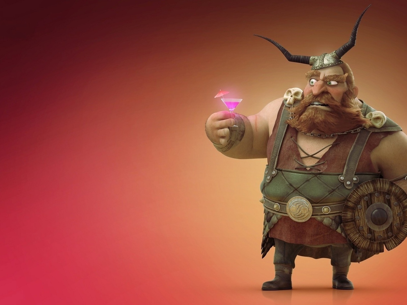 Воин с коктейлем