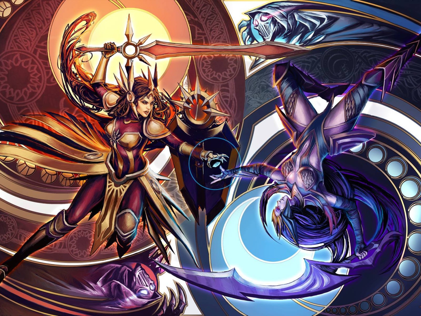 Битва Дианы и Леоны