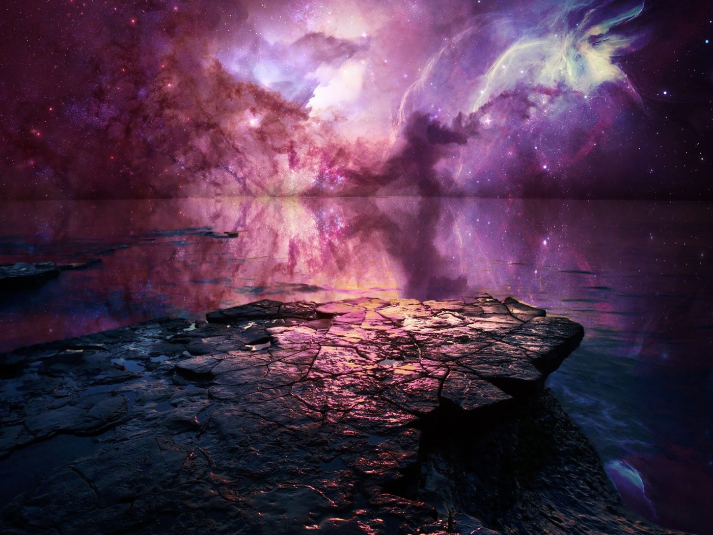 Фантастический морской пейзаж