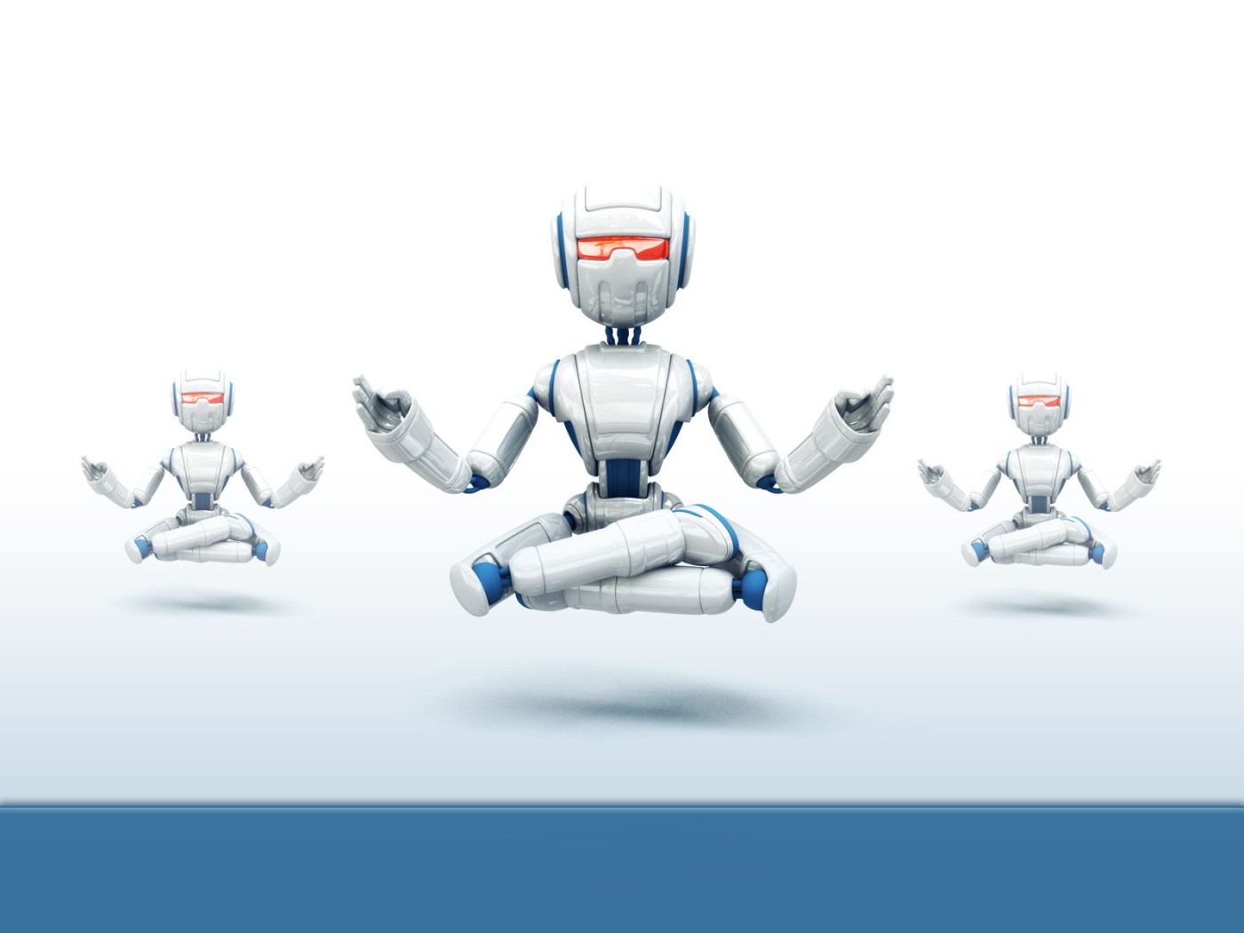 Роботы медитируют