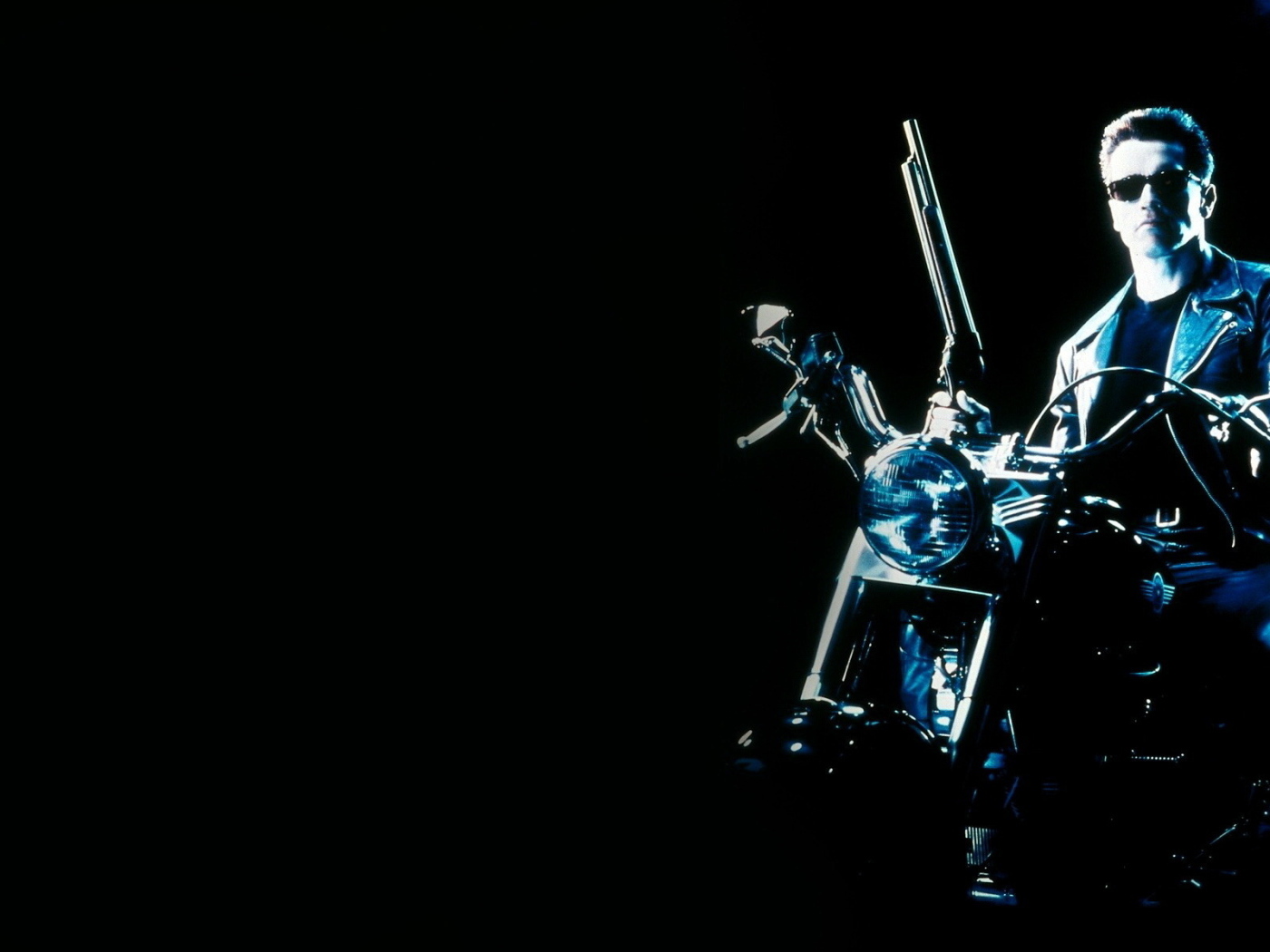 Терминатор на мотоцикле