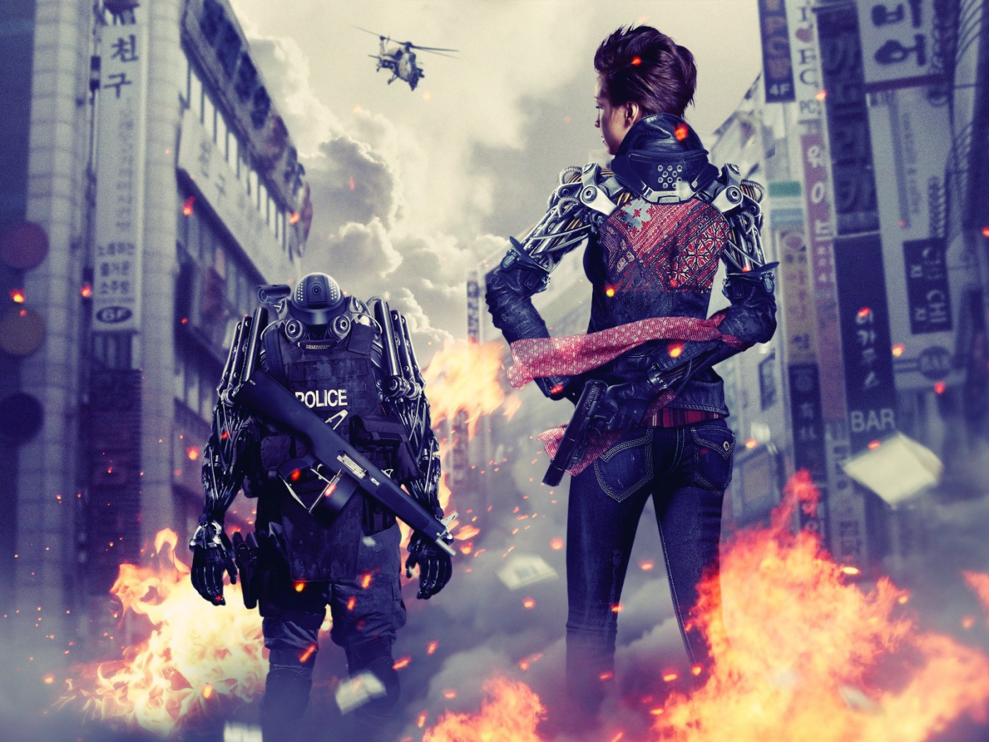 Робот полицейский