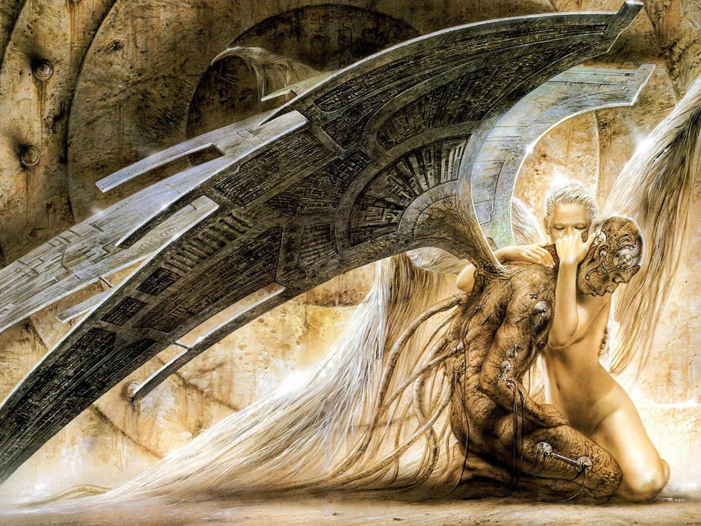 Киборг с крыльями