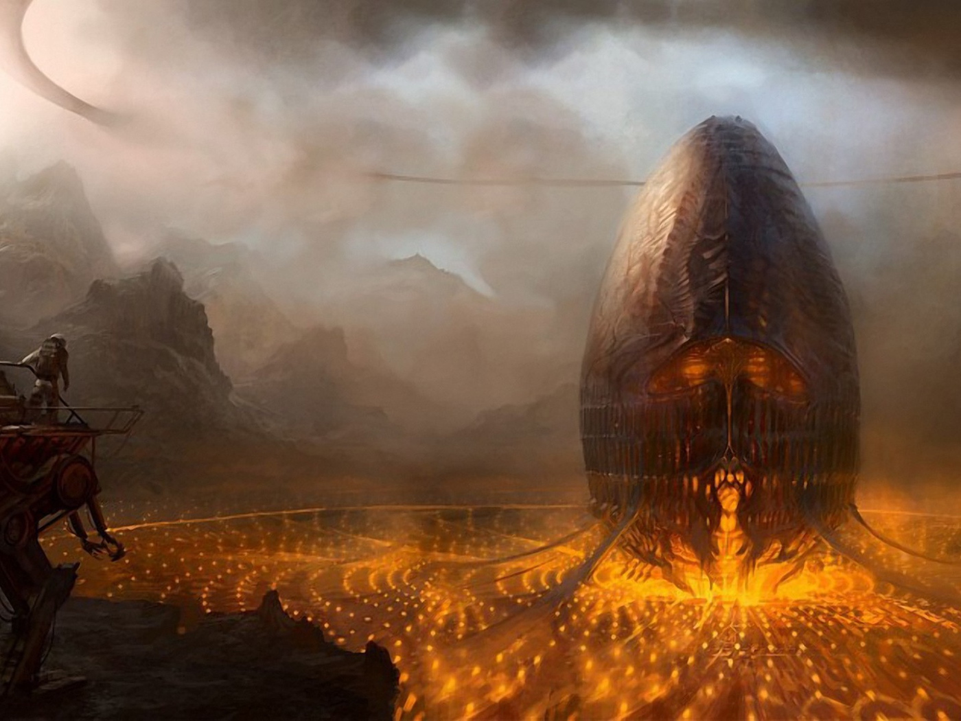 Инопланетный пейзаж