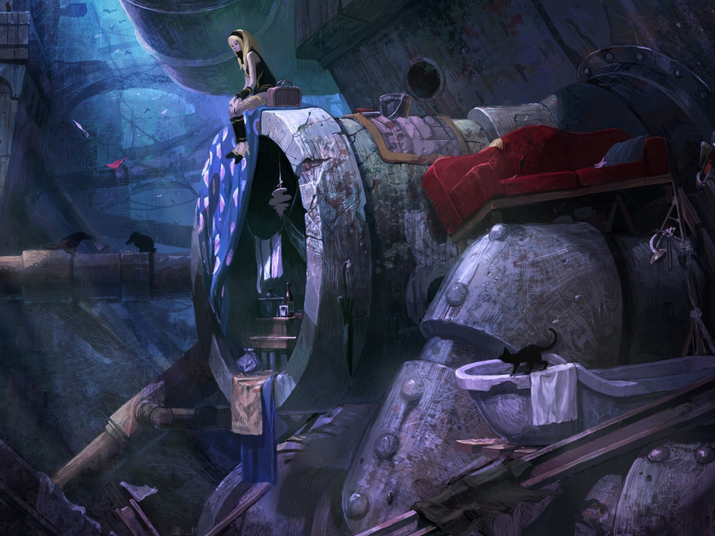 Дом в трубе