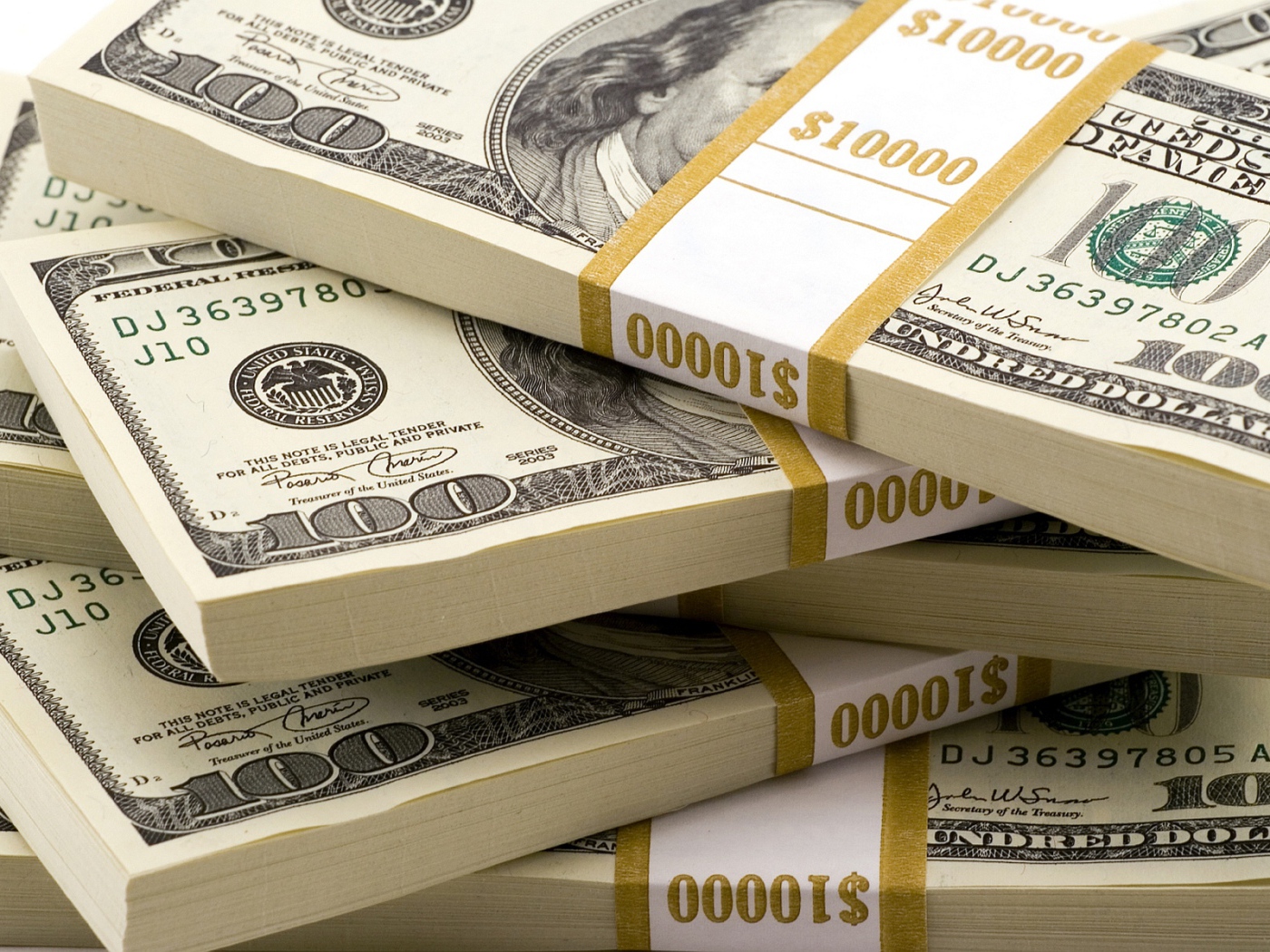 Стопка долларов
