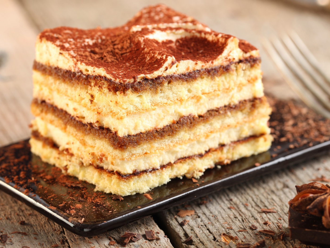 Сдобный торт с кремом