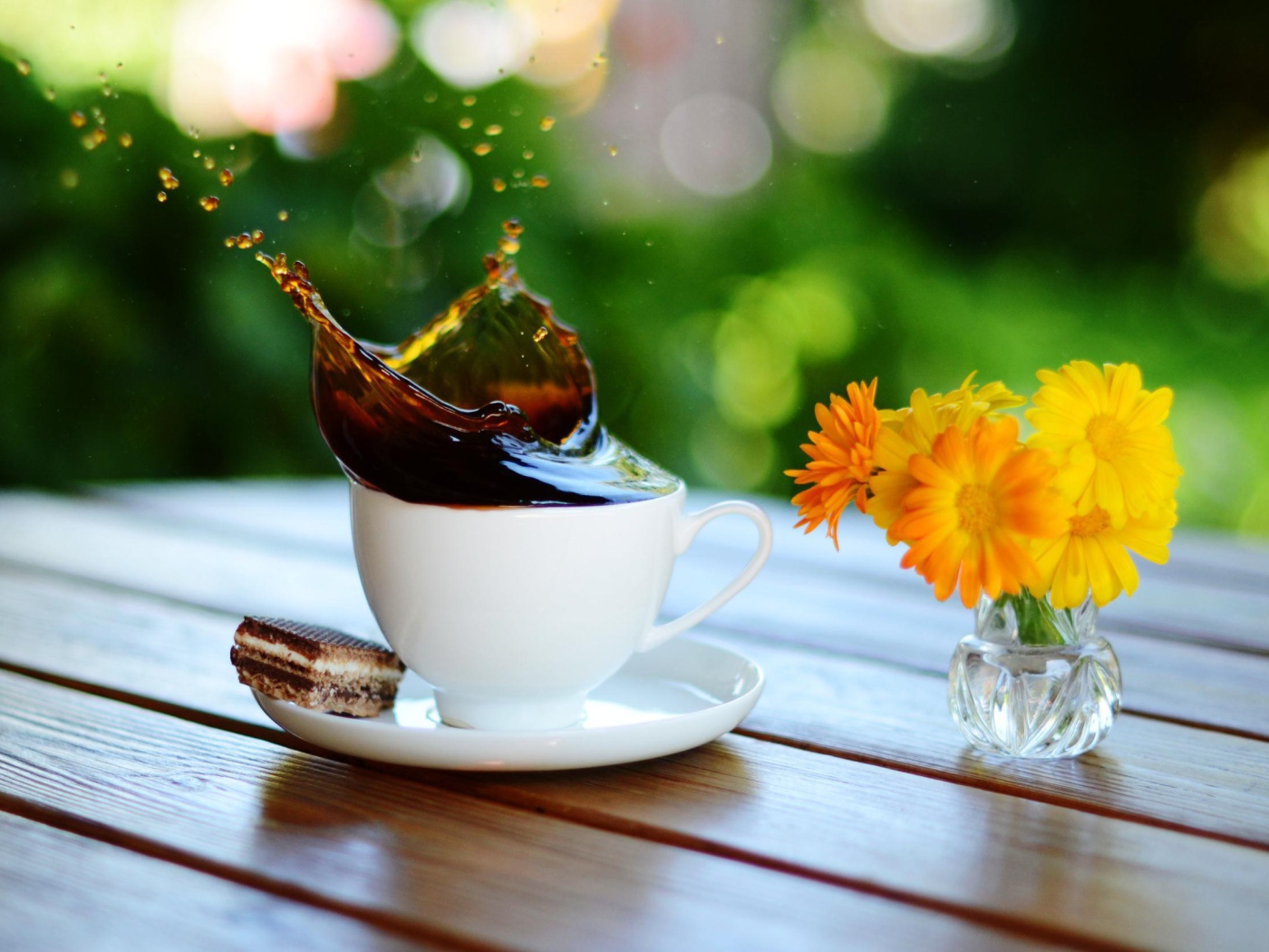 Брызги кофе