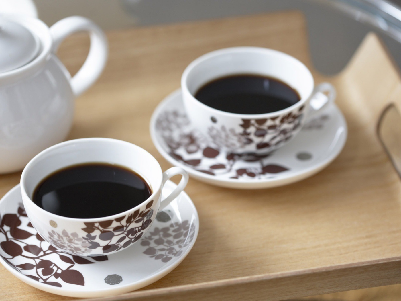 Две чашки кофе