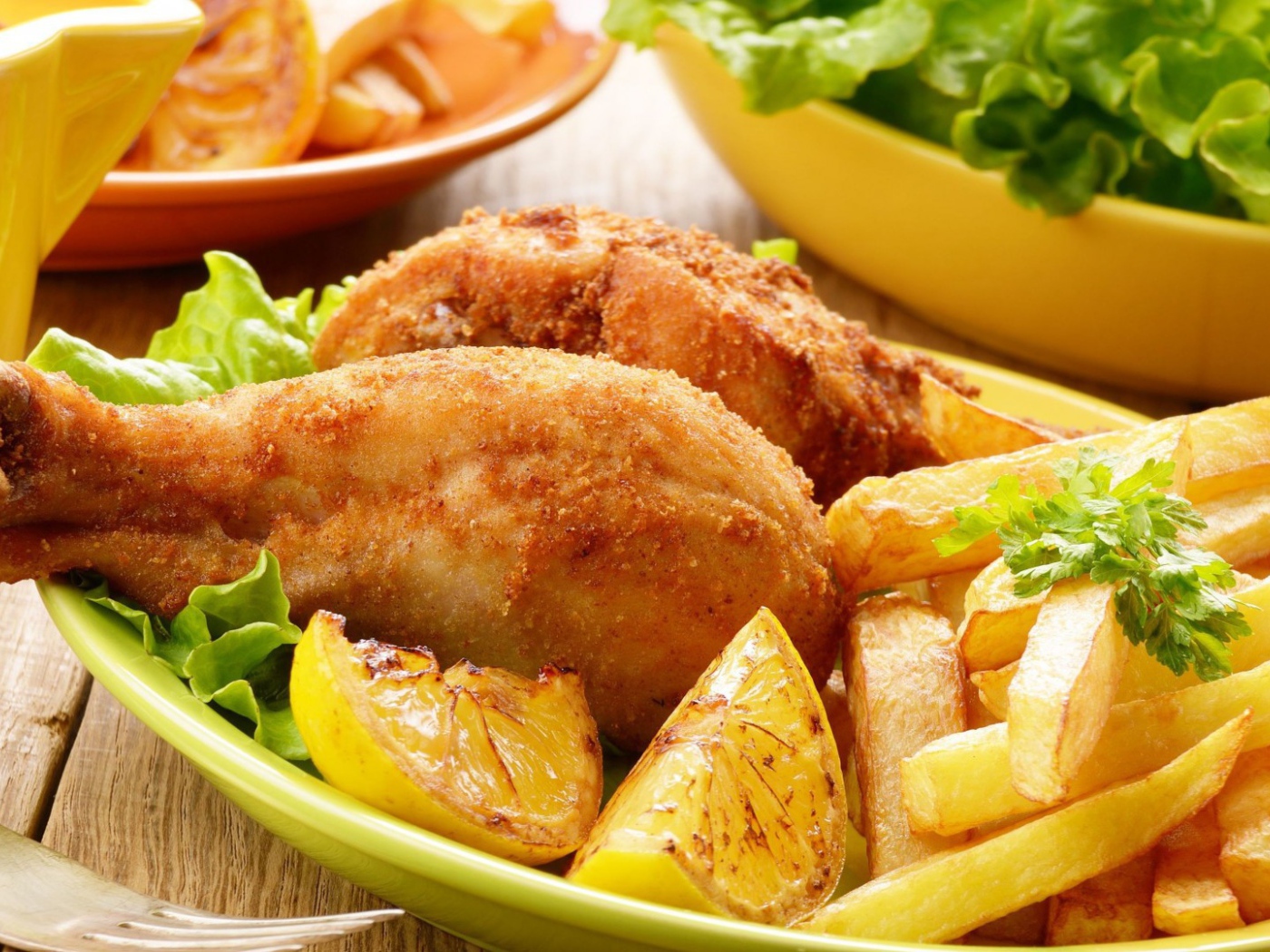 Курочка с картошкой