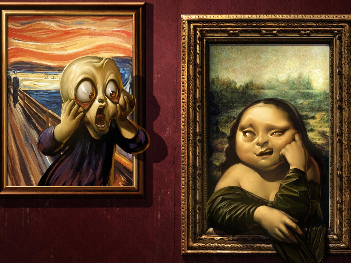 Да винчи и Мона Лиза