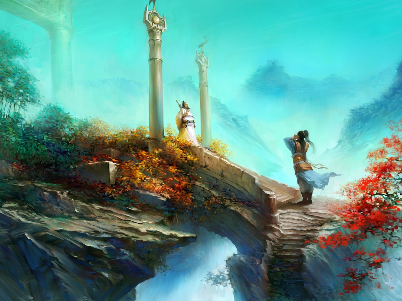 Игра Mountain temple jade dynasty