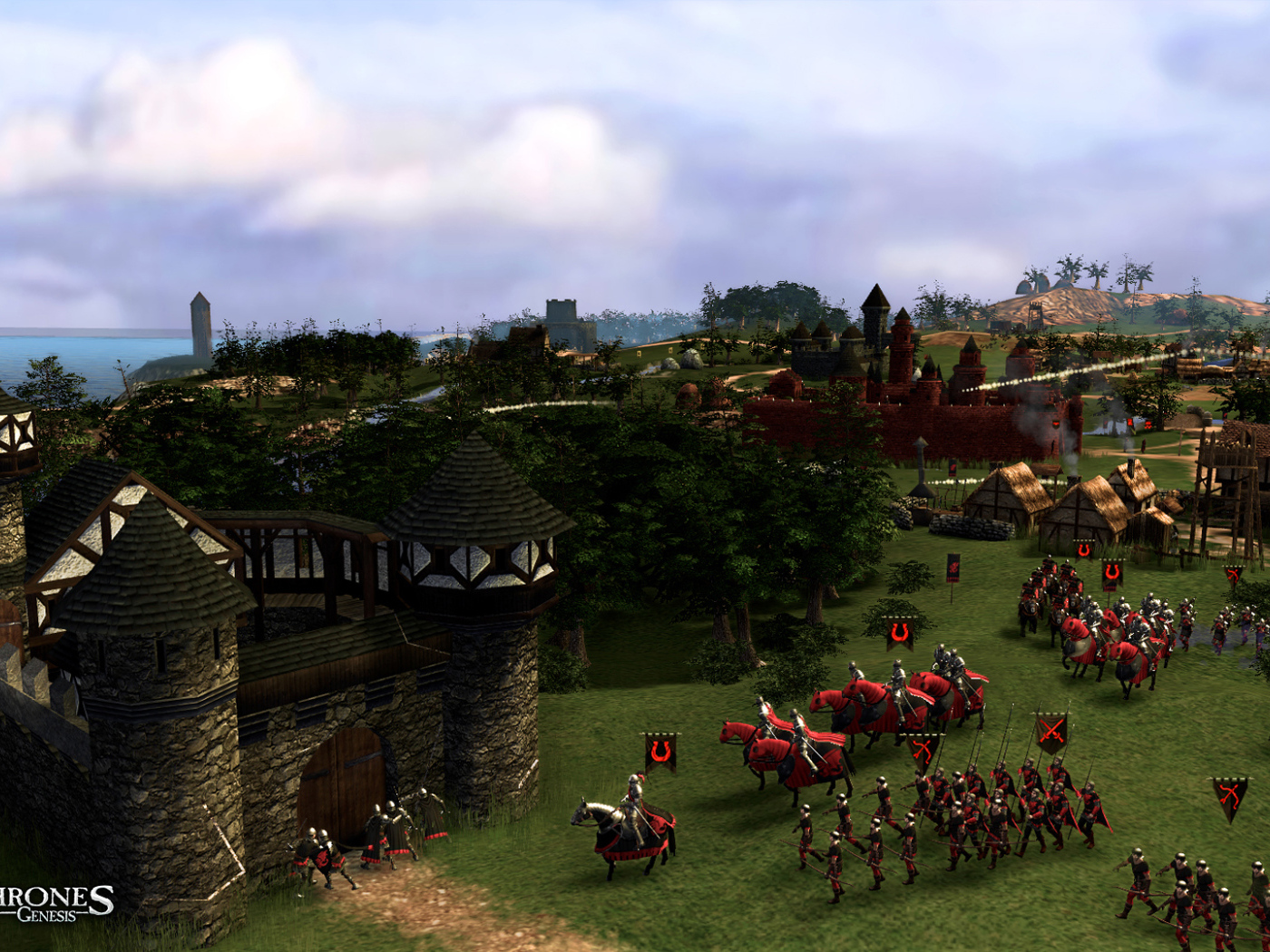 Деревня в игре Игры престолов