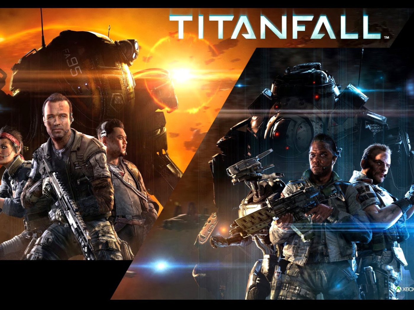 Постер игры Titanfall
