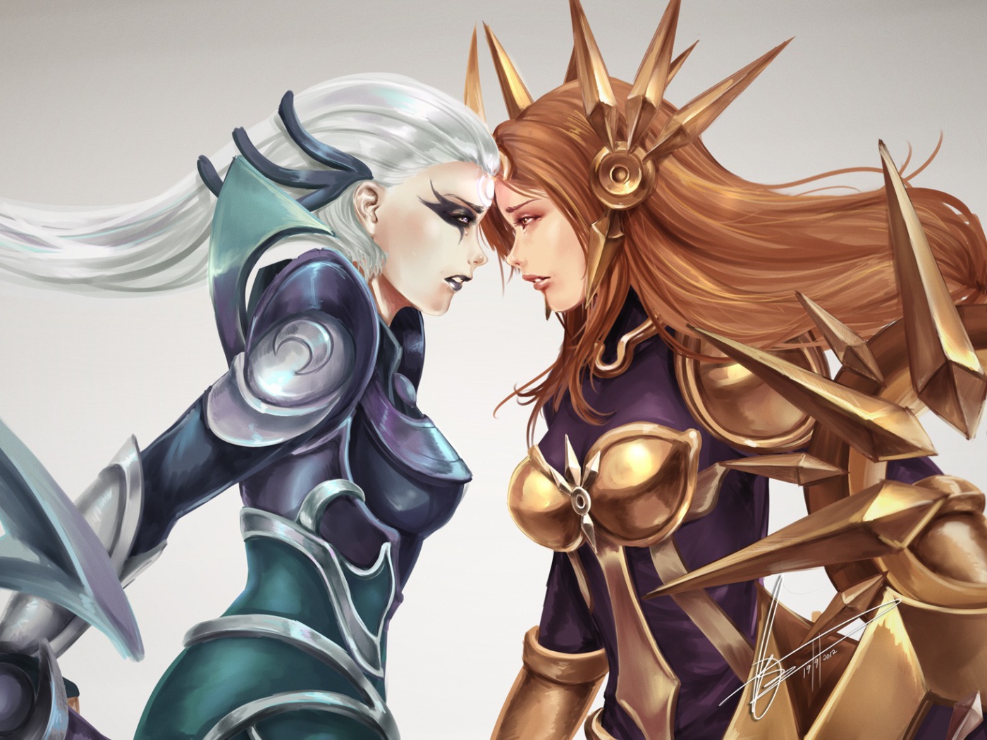 Диана и Леона в игре