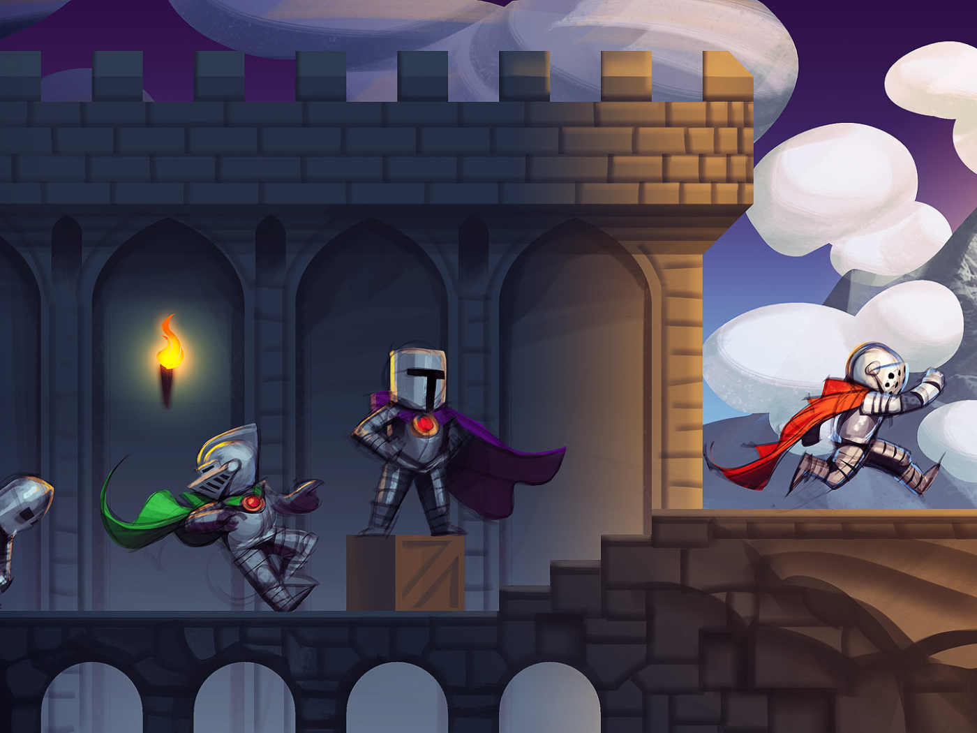 Игра с рыцарями