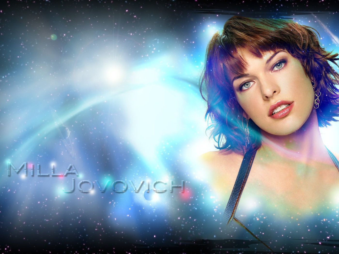 Красивая Милла Йовович